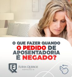 Pedido de aposentadoria negado